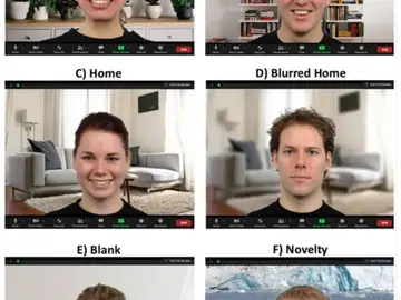 El fondo de pantalla que eliges para una videoconferencia influye en la impresión que das a los demás El fondo de pantalla que eliges para una videoconferencia influye en la impresión que das a los demás