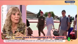 Pilar Eyre puntualiza sobre la jura de Constitución de Leonor