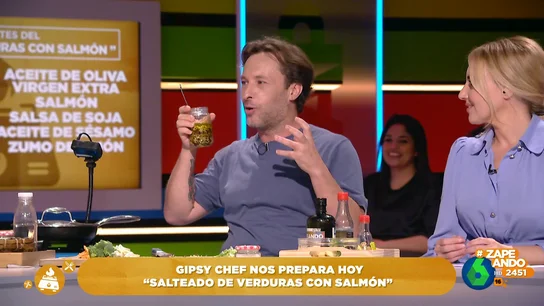 Salteado 'poketizado' de verduras con salmón: Gipsy Chef desvela la receta del aliño perfecto Salteado 'poketizado' de verduras con salmón: Gipsy Chef desvela la receta del aliño perfecto