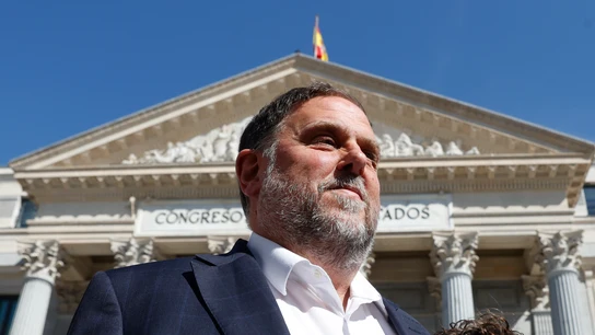 Junqueras evita imponer la aprobación de la ley de amnistía antes de la investidura: "Cuanto antes, mejor" Junqueras evita imponer la aprobación de la ley de amnistía antes de la investidura: "Cuanto antes, mejor"