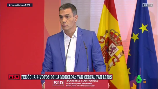 Sánchez se reivindica como única alternativa ante un Feijóo "fallido" y "parasitado" por la ultraderecha Sánchez se reivindica como única alternativa ante un Feijóo "fallido" y "parasitado" por la ultraderecha
