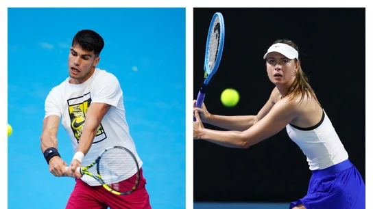Carlos Alcaraz y Maria Sharapova Carlos Alcaraz y Maria Sharapova