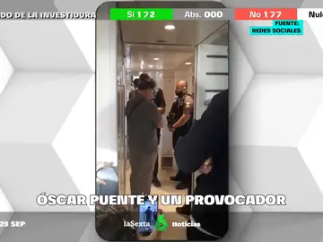 Un altercado de un pasajero con Óscar Puente obliga a retrasar el AVE de Valladolid a Madrid