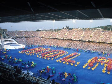 Ceremonia inaugural de los Juegos de Barcelona 92