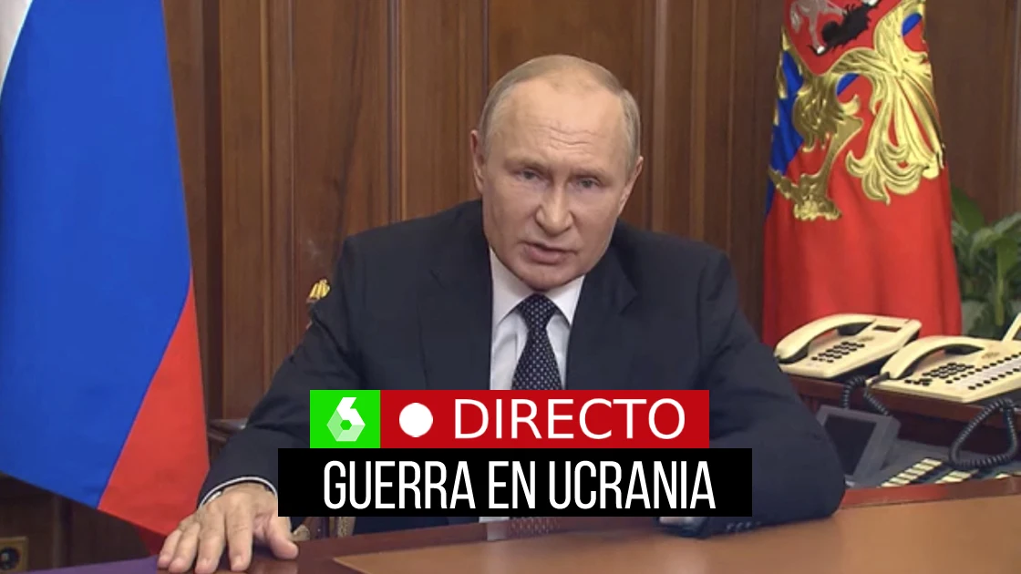 Guerra Ucrania-Rusia en directo | Putin firmará este viernes la anexión a Rusia de cuatro regiones de Ucrania