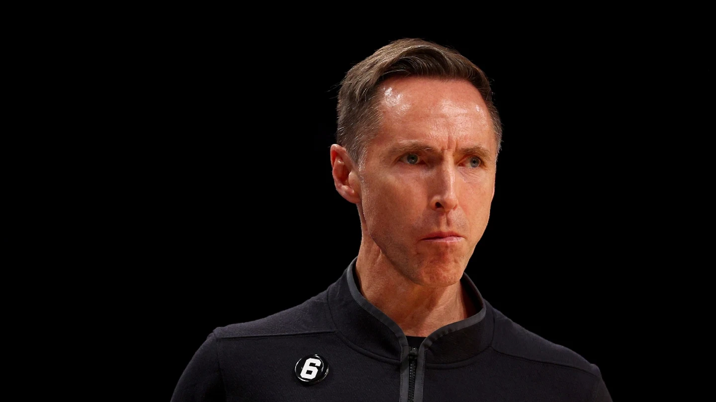 Steve Nash, en su etapa en los Nets Steve Nash, en su etapa en los Nets