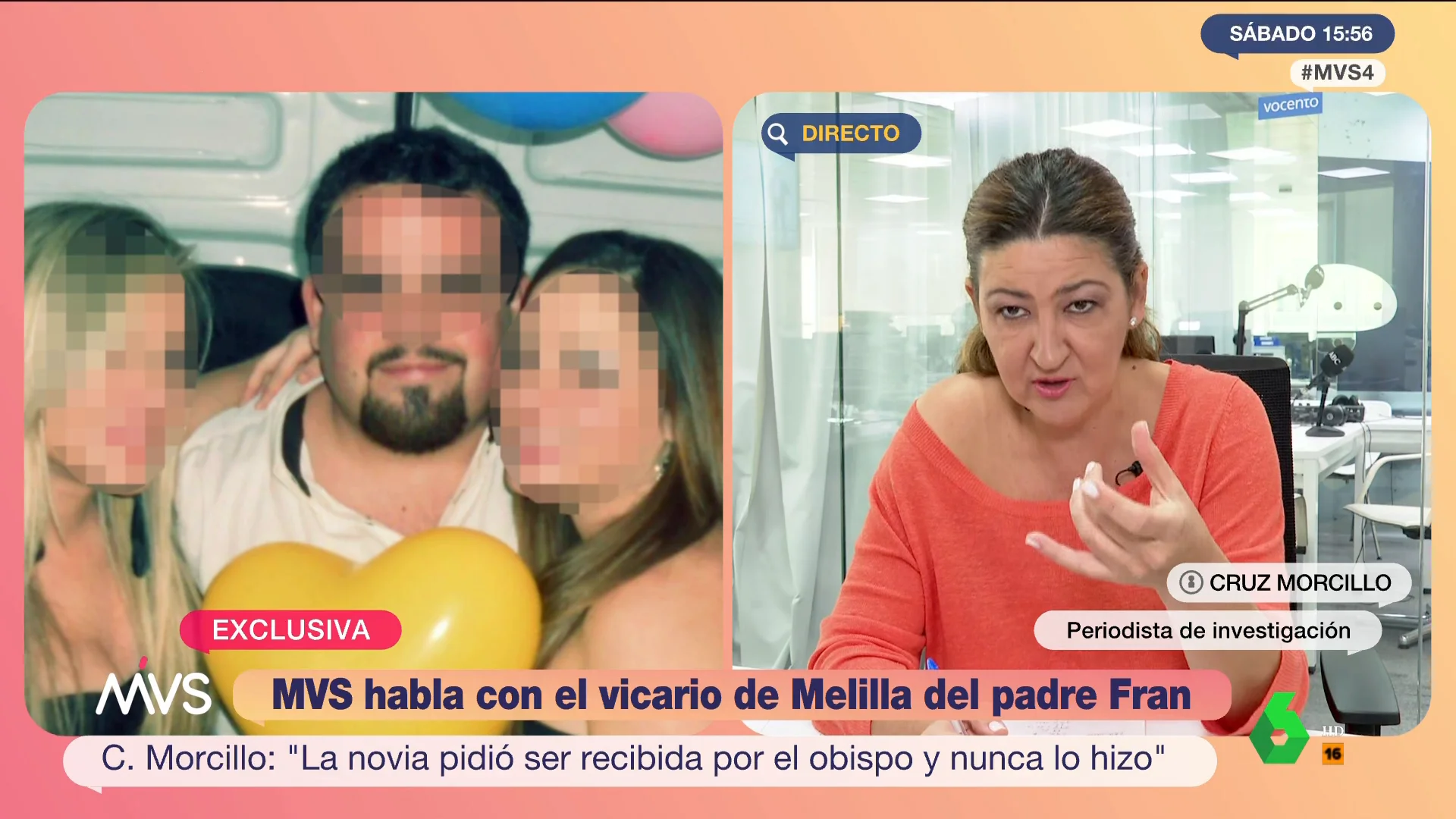 El cura detenido aprovechaba su condición de sacerdote con su exnovia