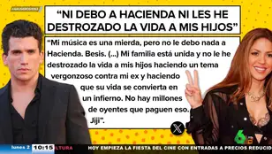 Jaime Lorente carga contra Shakira: "Yo no le he destrozado la vida a mis hijos haciendo un tema vergonzoso contra mi ex"