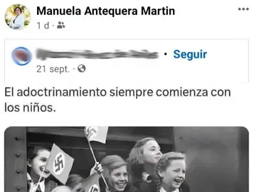 Imagen de la publicación compartida por la concejala Manuela Antequera Martín.