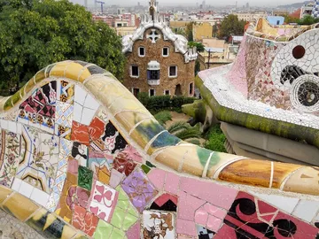 Parque Güell. Barcelona Parque Güell. Barcelona