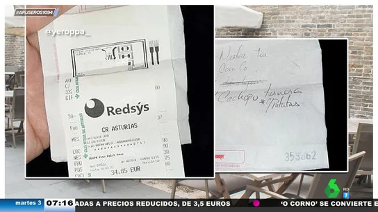 Obliga a su camarero a pagar el 'simpa' que le han hecho unos clientes Obliga a su camarero a pagar el 'simpa' que le han hecho unos clientes