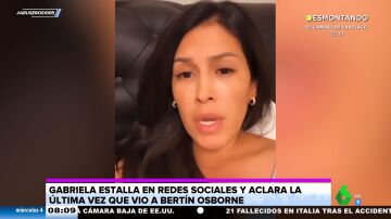 Gabriela Guillén estalla contra Bertín Osborne tras su ingreso de urgencia por su embarazo: "No se ha preocupado"