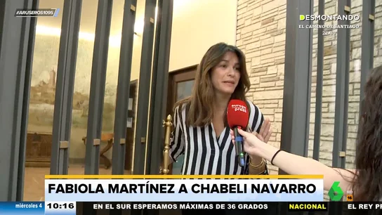 El dardo de Fabiola Martínez a Chabeli Navarro: "Si esto fuera una película, se llamaría Pinocho" El dardo de Fabiola Martínez a Chabeli Navarro: "Si esto fuera una película, se llamaría Pinocho"