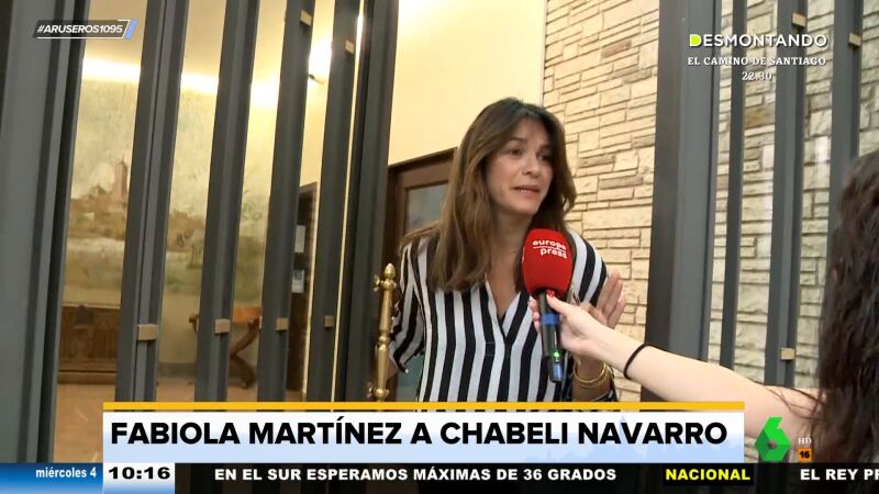 El dardo de Fabiola Martínez a Chabeli Navarro: "Si esto fuera una película, se llamaría Pinocho"