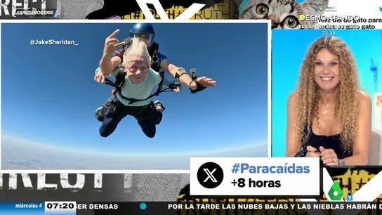 Angie Cárdenas 'se pica' con una señora de 104 años y se propone batir su récord... cuando llegue el momento Angie Cárdenas 'se pica' con una señora de 104 años y se propone batir su récord... cuando llegue el momento