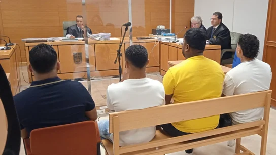 Darwin Machís, junto a "tres sicarios colombianos" Darwin Machís, junto a "tres sicarios colombianos"