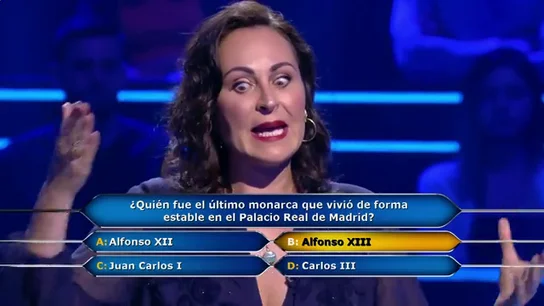 "Por el amor de Dios, dale al 'tikitiki": Ana Milán, Broncano, Resines y más famosos que sudaron en '¿Quién quiere ser millonario?' "Por el amor de Dios, dale al 'tikitiki": Ana Milán, Broncano, Resines y más famosos que sudaron en '¿Quién quiere ser millonario?'