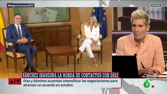Juanma Romero: "Sumar va a pelear por el Ministerio de Igualdad, pero no será para Irene Montero" Juanma Romero: "Sumar va a pelear por el Ministerio de Igualdad, pero no será para Irene Montero"