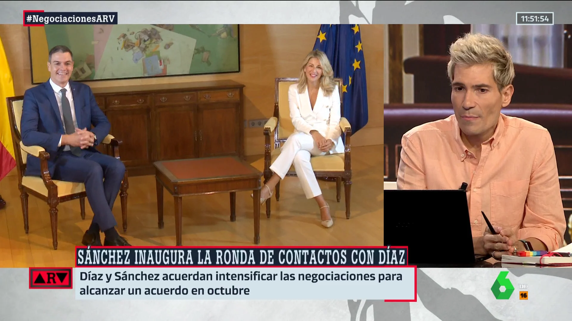 Juanma Romero: "Sumar va a pelear por el Ministerio de Igualdad, pero no será para Irene Montero"