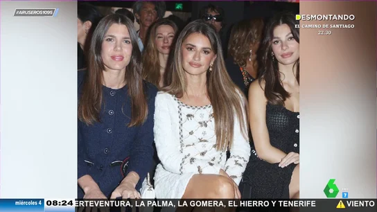 Penélope Cruz deslumbra junto a Carlota Casiraghi y Camila Morrone en el desfile de Chanel en París Penélope Cruz deslumbra junto a Carlota Casiraghi y Camila Morrone en el desfile de Chanel en París