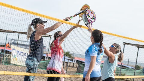 Deporte en las playas de Vera