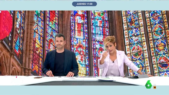 Cristina Pardo no da crédito con los sacerdotes de Málaga: "Ya hablamos de curas con novia como si..." Cristina Pardo no da crédito con los sacerdotes de Málaga: "Ya hablamos de curas con novia como si..."