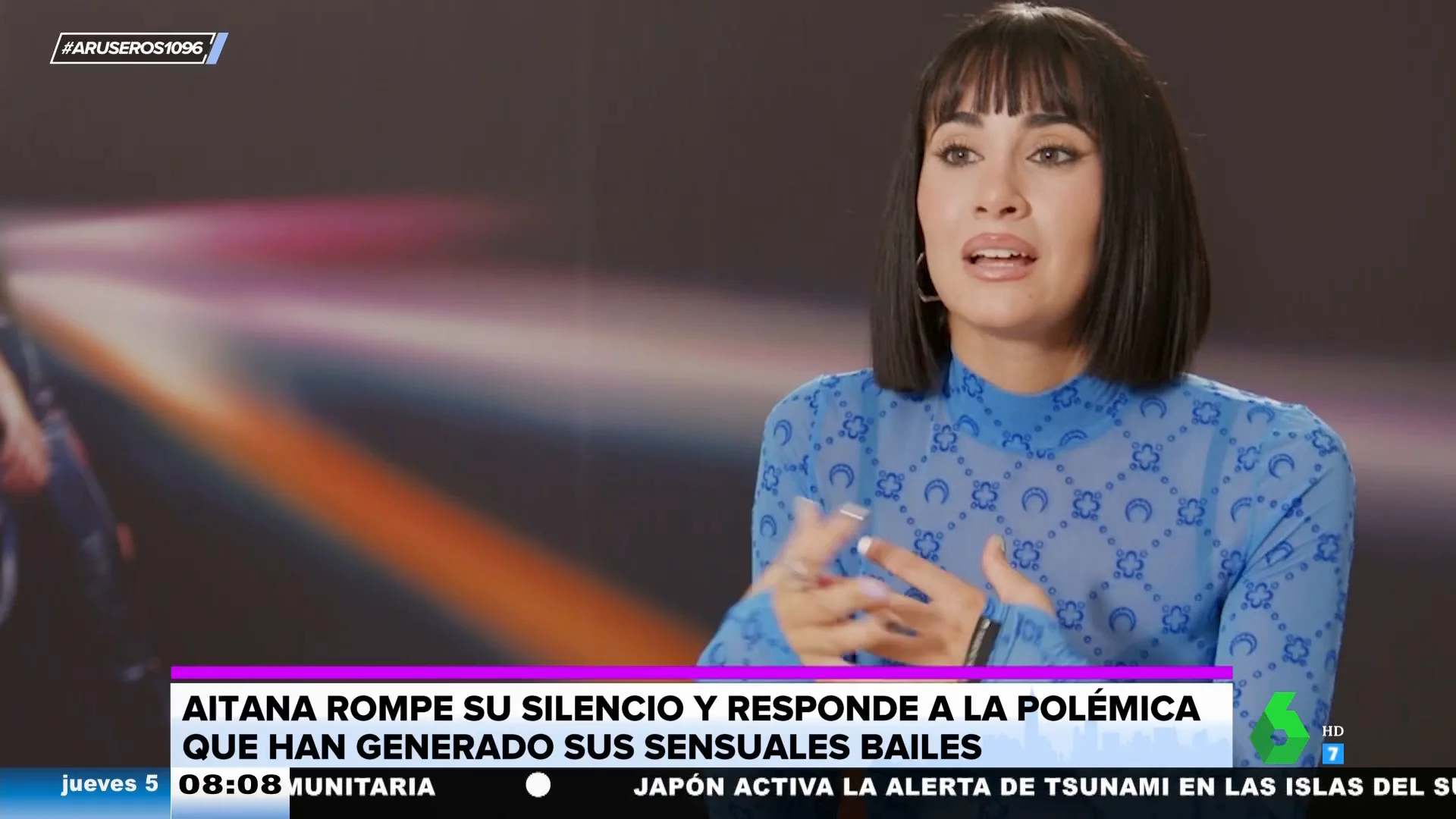 La tajante respuesta de Aitana tras las críticas por las coreografías sensuales en sus conciertos