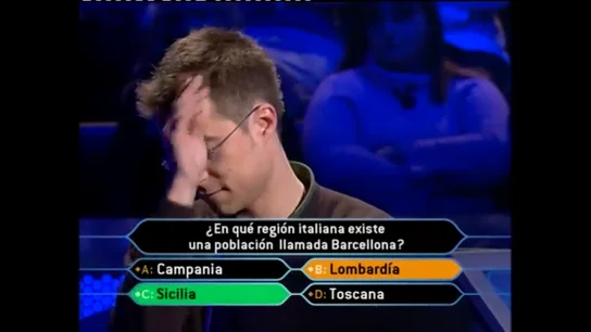 Cuando el comodín de la llamada te traiciona: momentos de '¿Quién quieres ser millonario?' que han destrozado amistades Cuando el comodín de la llamada te traiciona: momentos de '¿Quién quieres ser millonario?' que han destrozado amistades