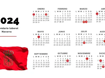 Calendario laboral de Navarra para 2024: todos los festivos y puentes