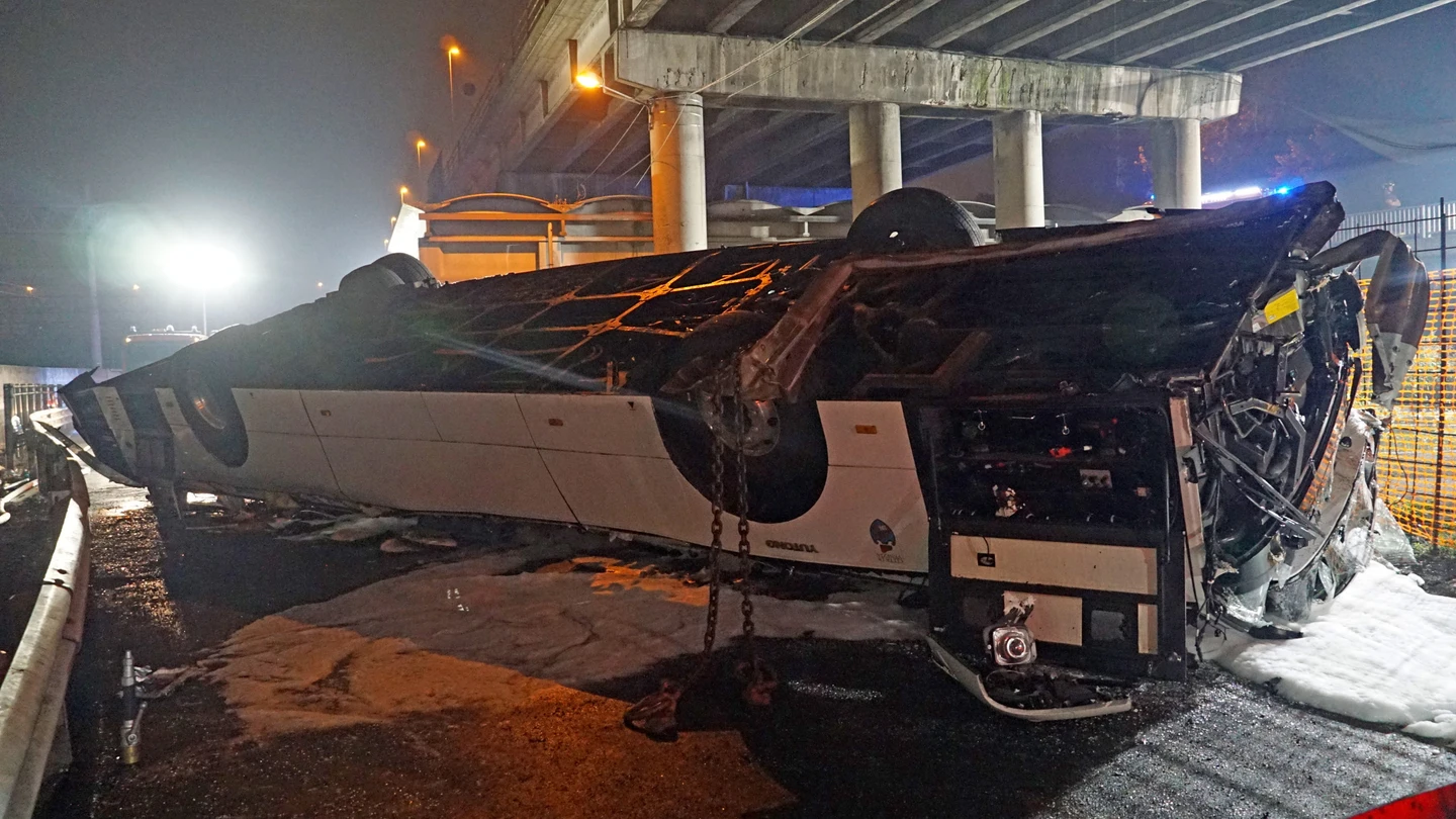 Accidente de autobús en Venecia Accidente de autobús en Venecia