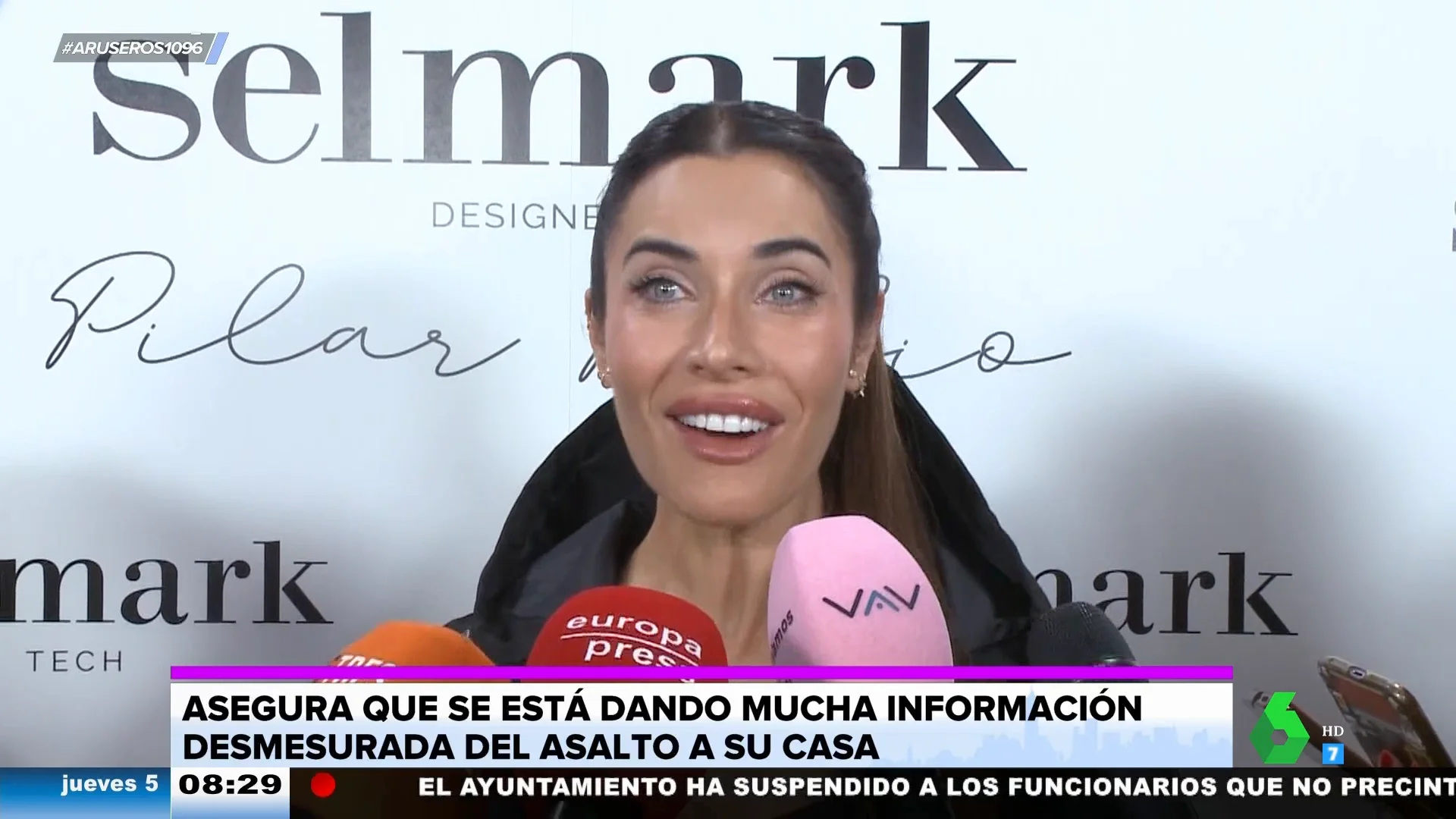 Pilar Rubio, tras el robo en su casa: "Lo importante es que estamos aquí y seguimos hacia adelante"