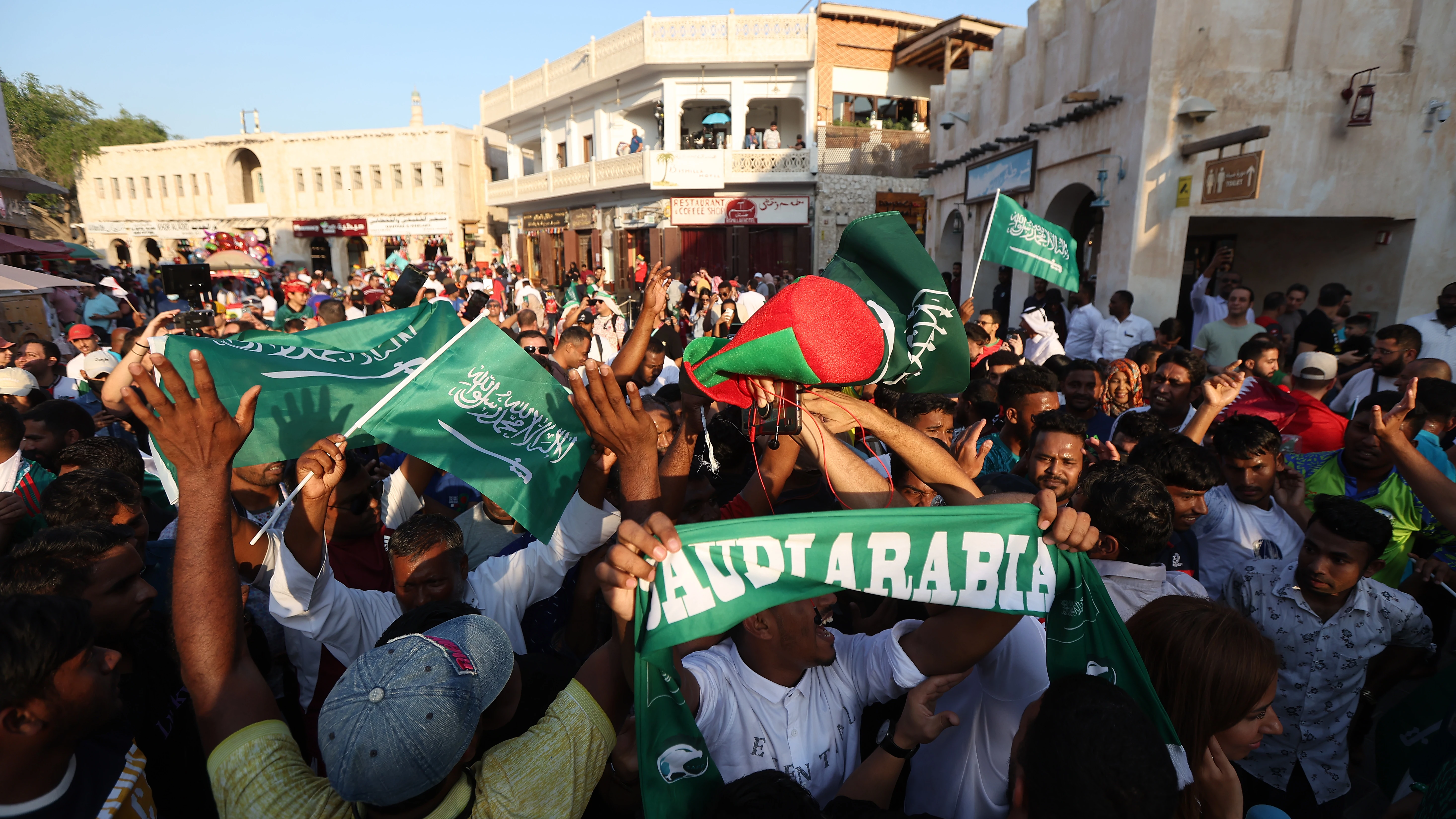 Aficionados de Arabia Saudí