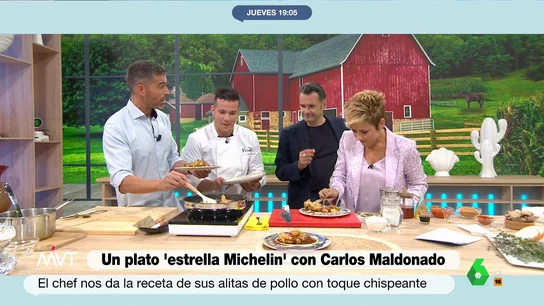 La "magnífica" receta del chef Carlos Maldonado y el nutricionista Pablo Ojeda que puedes hacer en poco más de 20 minutos La "magnífica" receta del chef Carlos Maldonado y el nutricionista Pablo Ojeda que puedes hacer en poco más de 20 minutos