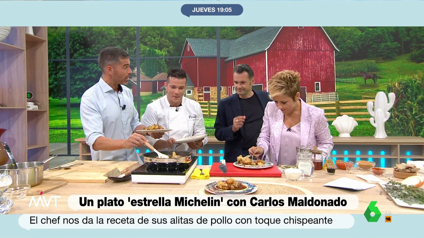 La "magnífica" receta del chef Carlos Maldonado y el nutricionista Pablo Ojeda que puedes hacer en poco más de 20 minutos La "magnífica" receta del chef Carlos Maldonado y el nutricionista Pablo Ojeda que puedes hacer en poco más de 20 minutos