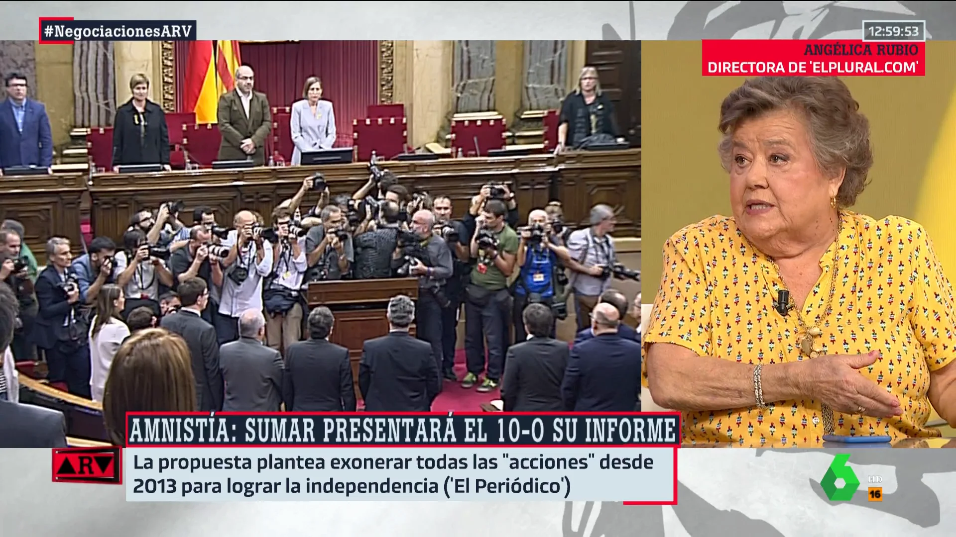 La defensa de Almeida a la propuesta de exoneración de Sumar: "Dejar indultados a los jefes y tener a toda la tropa procesada..." 