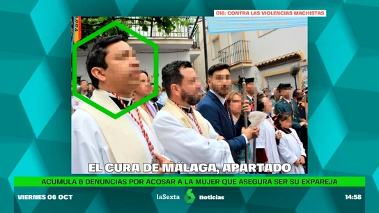 El Obispado de Málaga aparta de sus funciones al cura investigado por acosar a su expareja El Obispado de Málaga aparta de sus funciones al cura investigado por acosar a su expareja