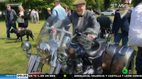 Un anciano cumple su propósito de vivir 90 aventuras antes de los 90 años Un anciano cumple su propósito de vivir 90 aventuras antes de los 90 años