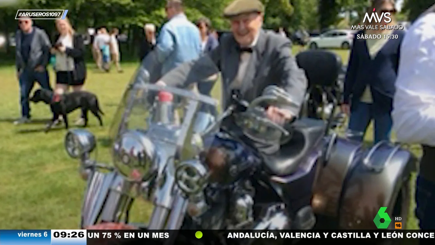 Un anciano cumple su propósito de vivir 90 aventuras antes de los 90 años Un anciano cumple su propósito de vivir 90 aventuras antes de los 90 años