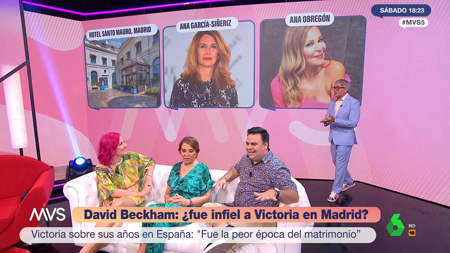 Boris Izaguirre desvela la relación entre Ana Obregón, David Beckham y el hotel Santo Mauro Boris Izaguirre desvela la relación entre Ana Obregón, David Beckham y el hotel Santo Mauro