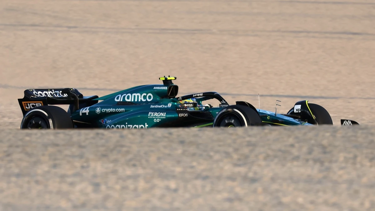 Fernando Alonso, en Losail