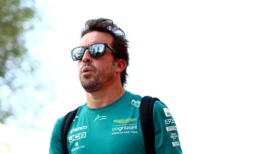 Fernando Alonso, en el paddock Fernando Alonso, en el paddock