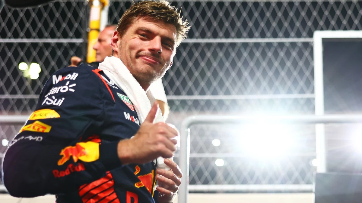 Max Verstappen, en Qatar