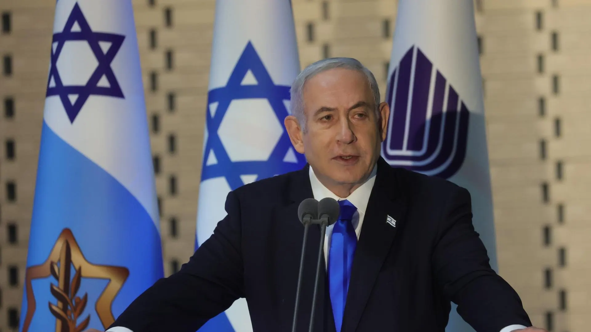 Imagen de archivo del primer ministro israelí, Benjamin Netanyahu