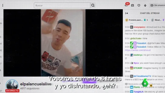 "Vosotros currando ocho horas y yo disfrutando": así alardea 'el Palancuela' de su alto nivel de vida en las redes "Vosotros currando ocho horas y yo disfrutando": así alardea 'el Palancuela' de su alto nivel de vida en las redes
