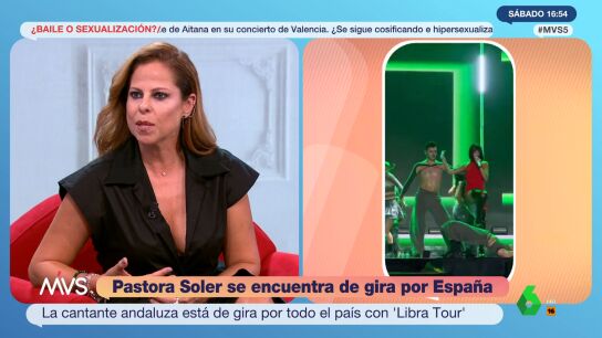 La reflexi&oacute;n de Pastora Soler sobre el pol&eacute;mico baile de Aitana