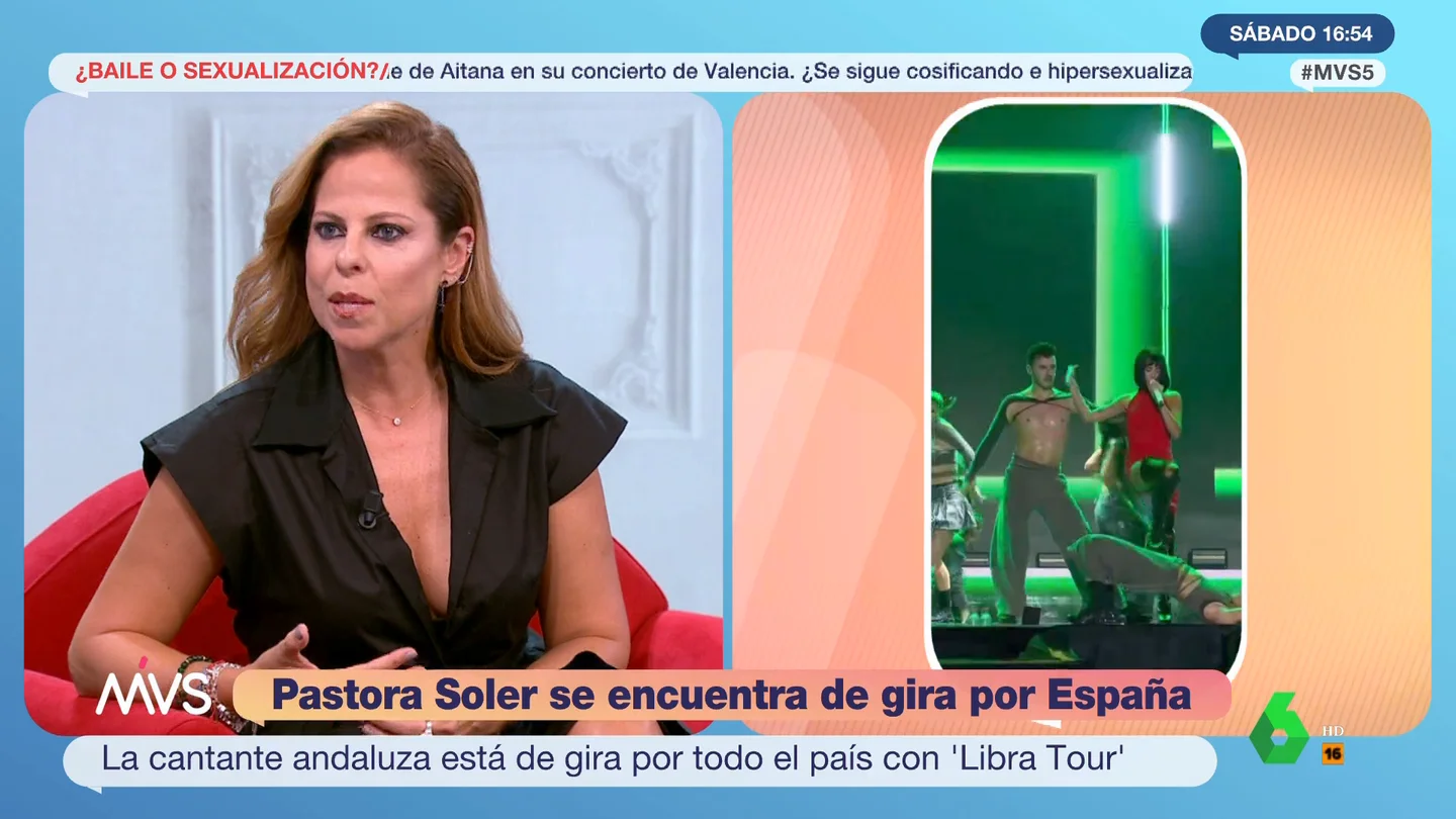 La reflexión de Pastora Soler sobre el polémico baile de Aitana La reflexión de Pastora Soler sobre el polémico baile de Aitana