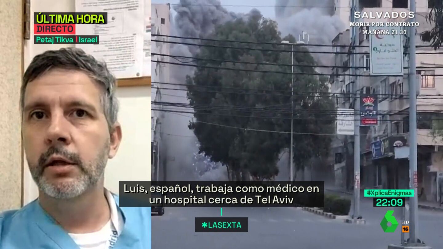Luis Manuel, médico español en Tel Aviv