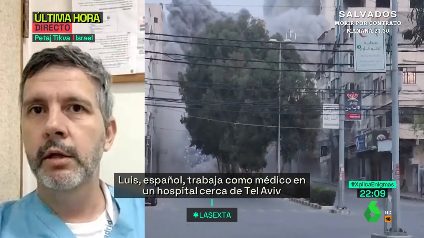 Luis Manuel, médico español en Tel Aviv Luis Manuel, médico español en Tel Aviv