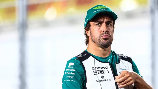Fernando Alonso, en Qatar Fernando Alonso, en Qatar