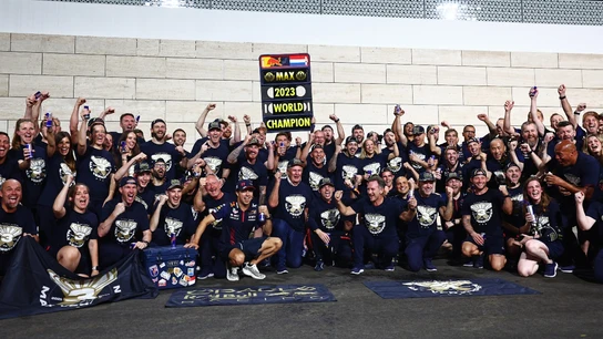 Red Bull, en la celebración del Mundial de Verstappen Red Bull, en la celebración del Mundial de Verstappen